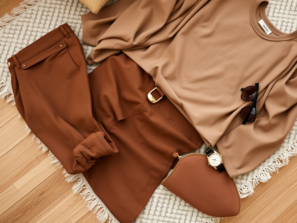 creditegorj.ro | Pantaloni maro și combinații neutre: siguranța eleganței